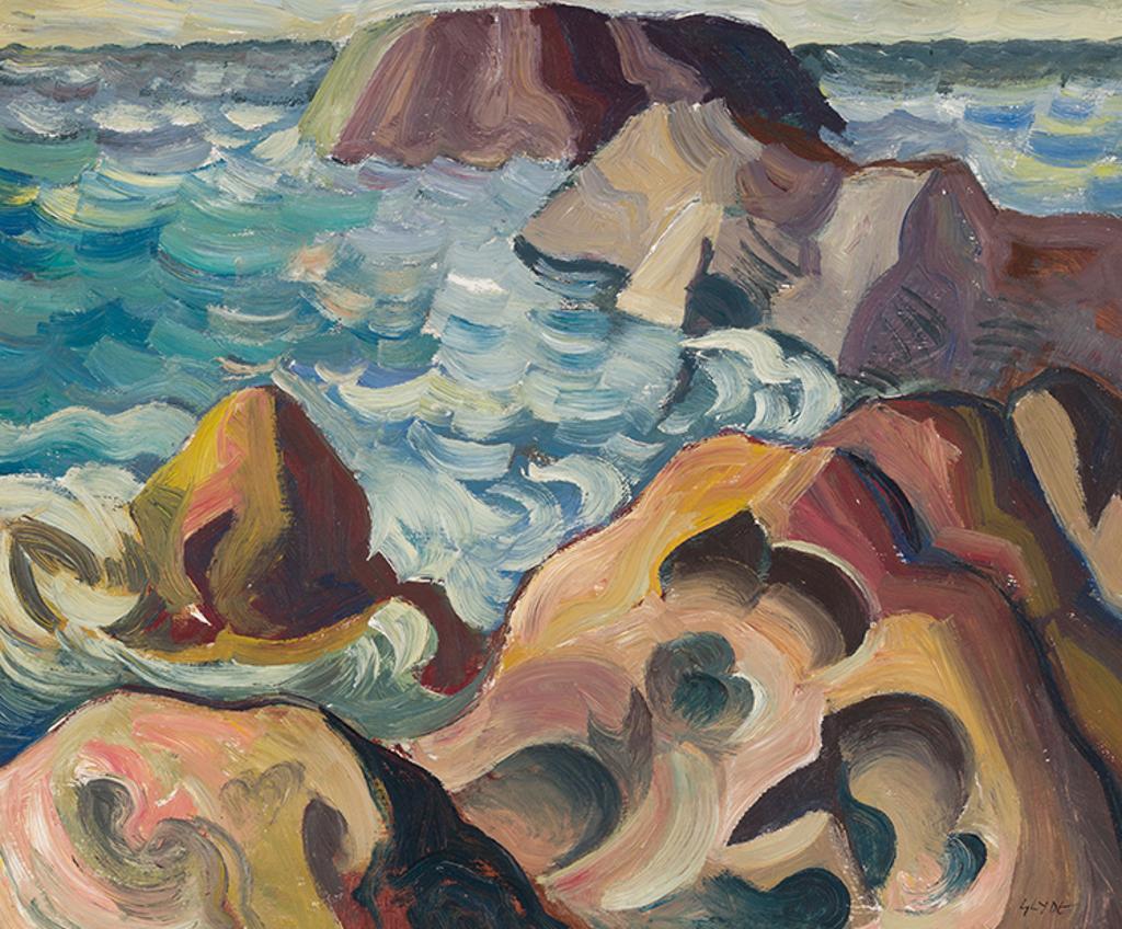 Henry George Glyde (1906-1998) - High Water, BC Coast