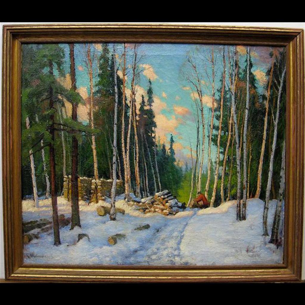 George Arthur Kulmala (1896-1940) - Logging In Winter