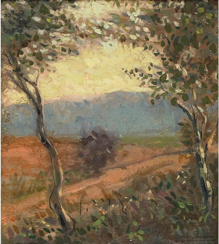 Joseph Giunta (1911-2001) - Sunlit Road