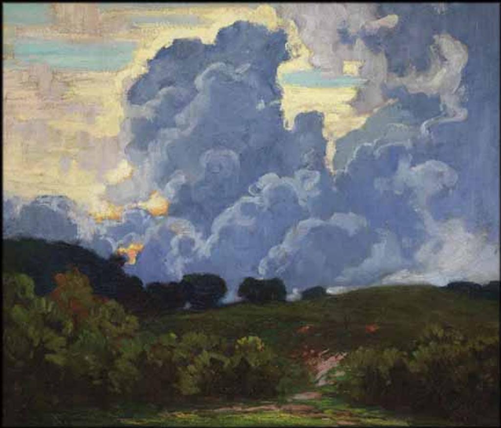 Herbert Sidney Palmer (1881-1970) - Cumulus Clouds, Humber Valley