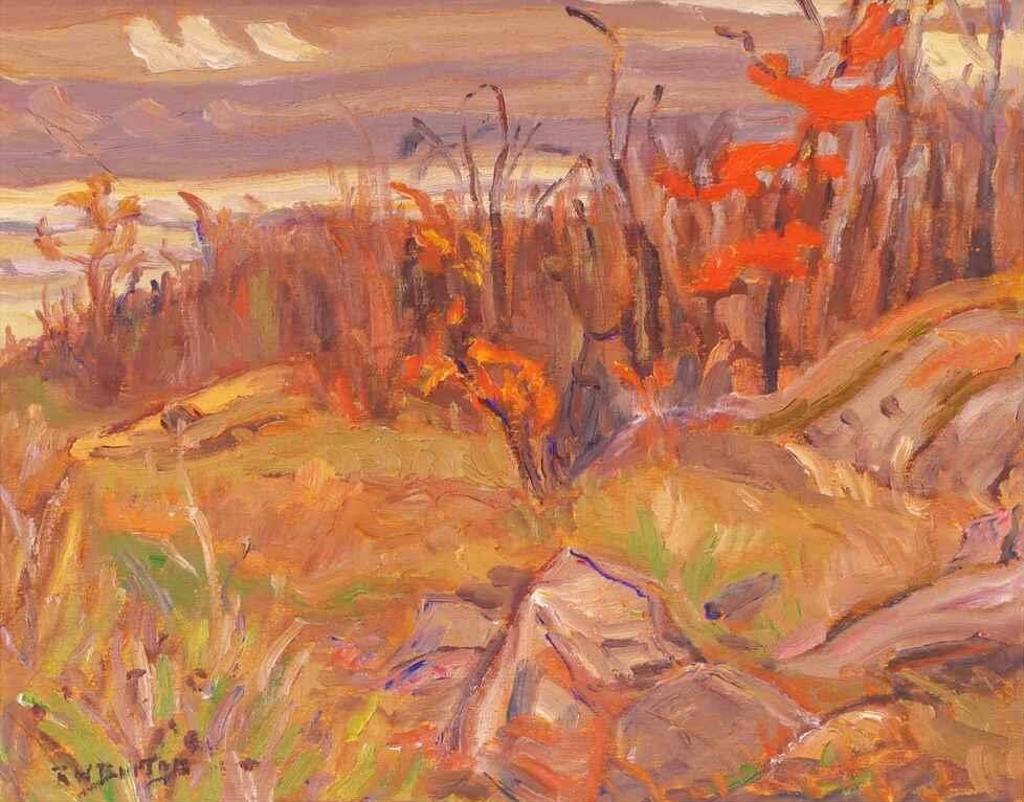 Ralph Wallace Burton (1905-1983) - Late Autumn - Dunrobin, Ont; 1967