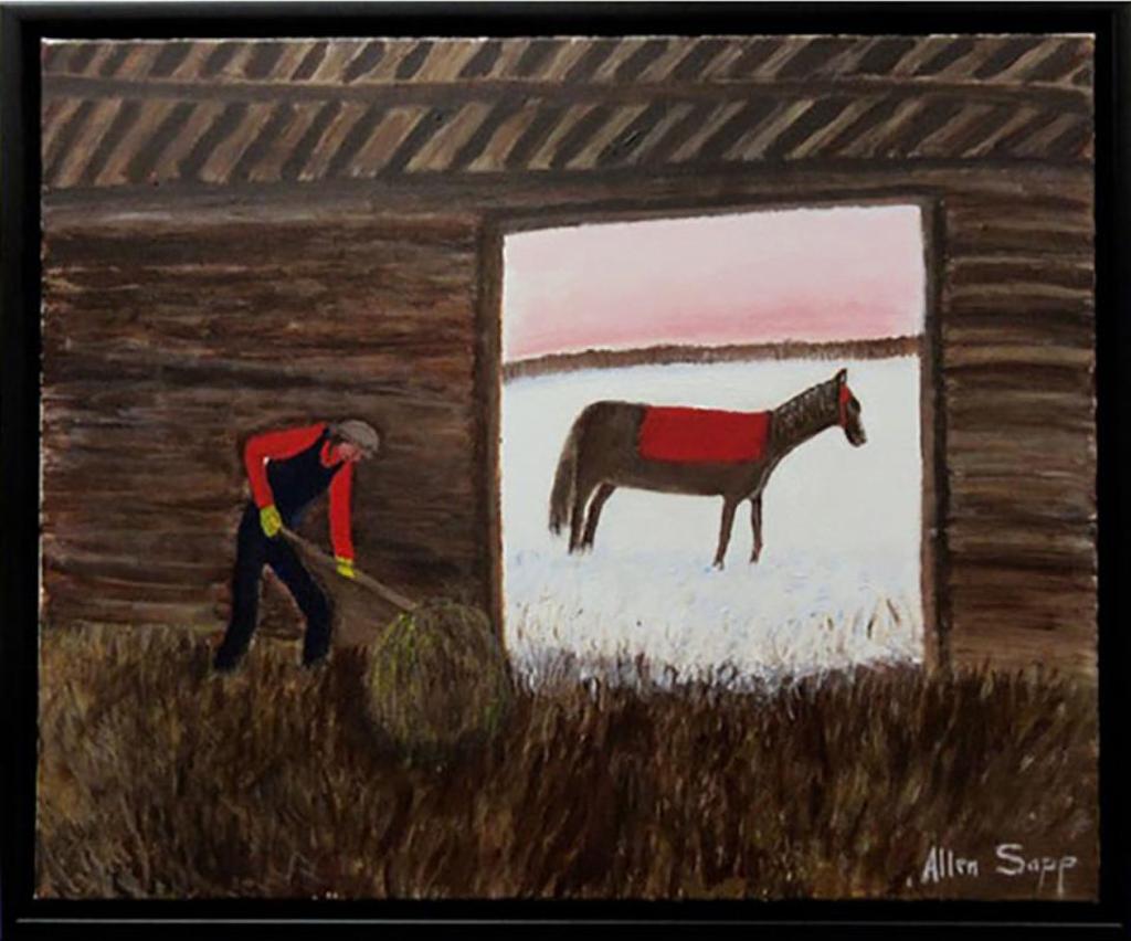 Allen Fredrick Sapp (1929-2015) - Untitled (Hungry Horse)