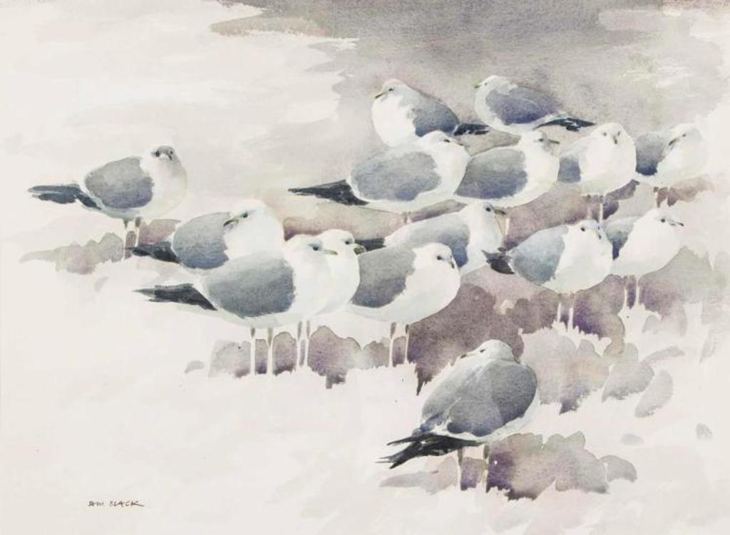 Sam Black (1913-1998) - Seagulls