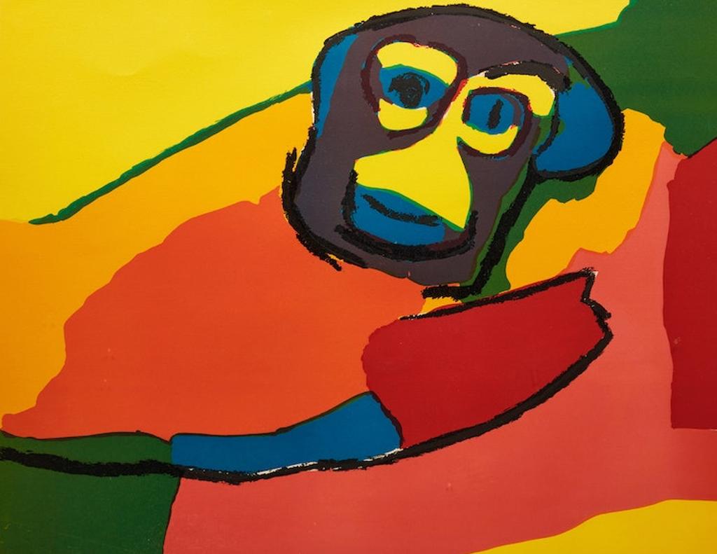 Karel Appel (1921-2006) - Black Face