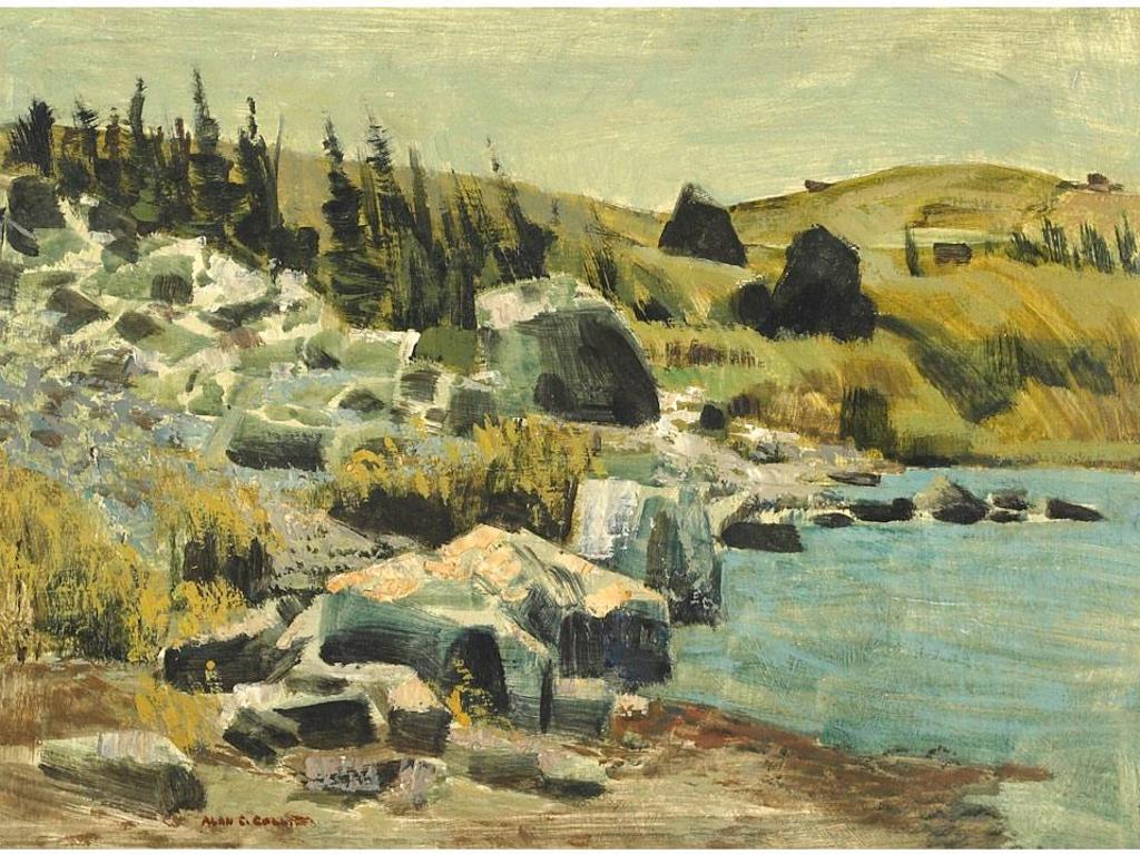 Alan Caswell Collier (1911-1990) - By A Newfoundland Pond