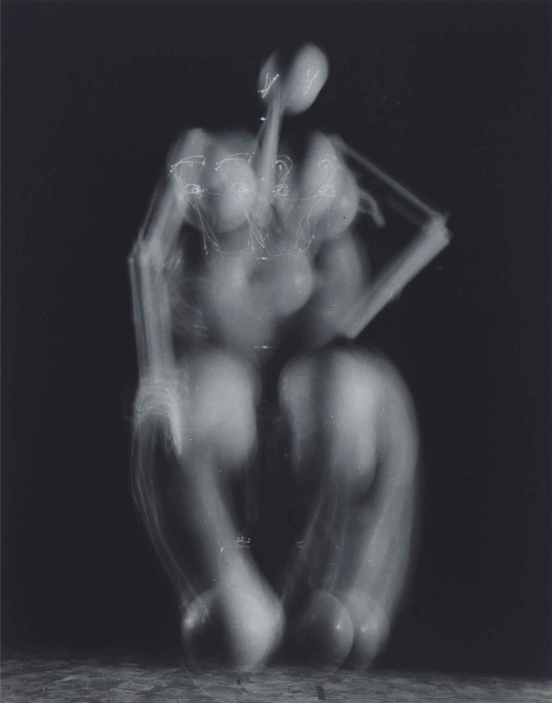 Philippe Halsman - Dali Light Sculpture, 1950