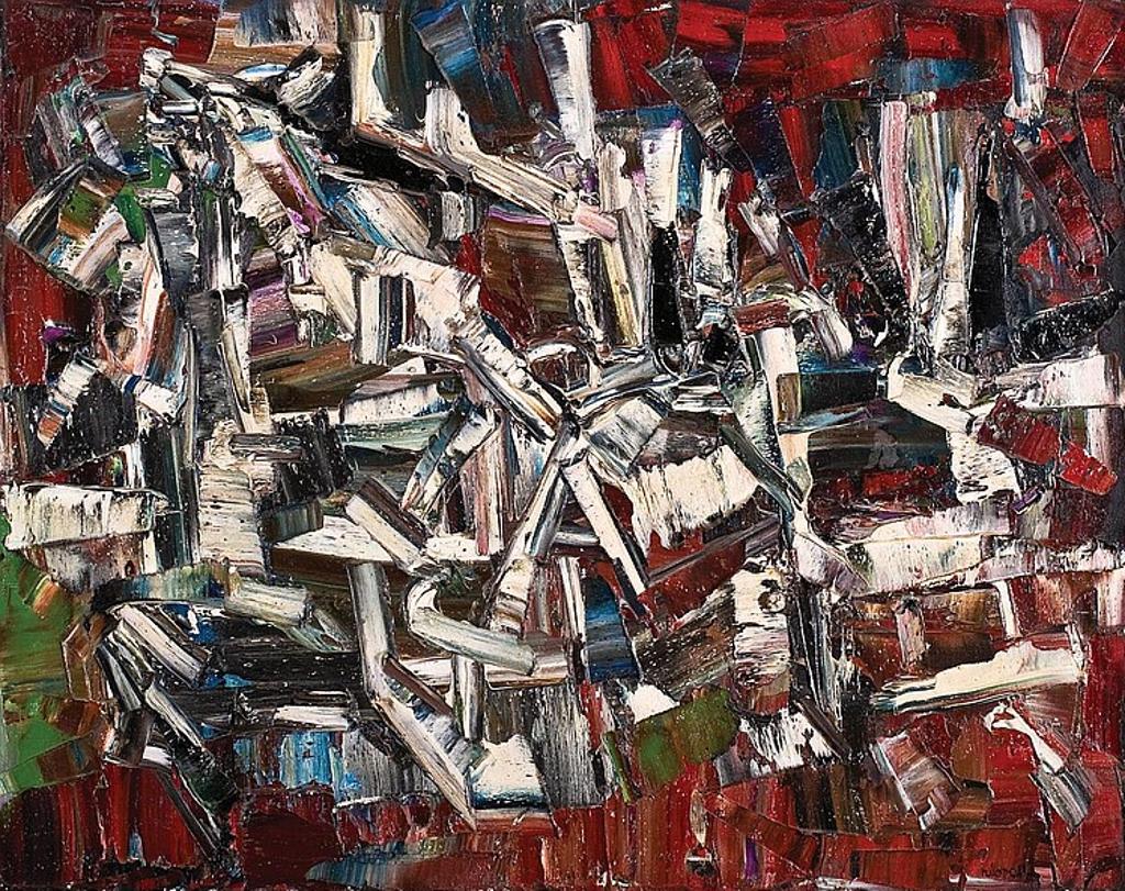 Jean-Paul Riopelle (1923-2002) - UNTITLED-ABSTRACT