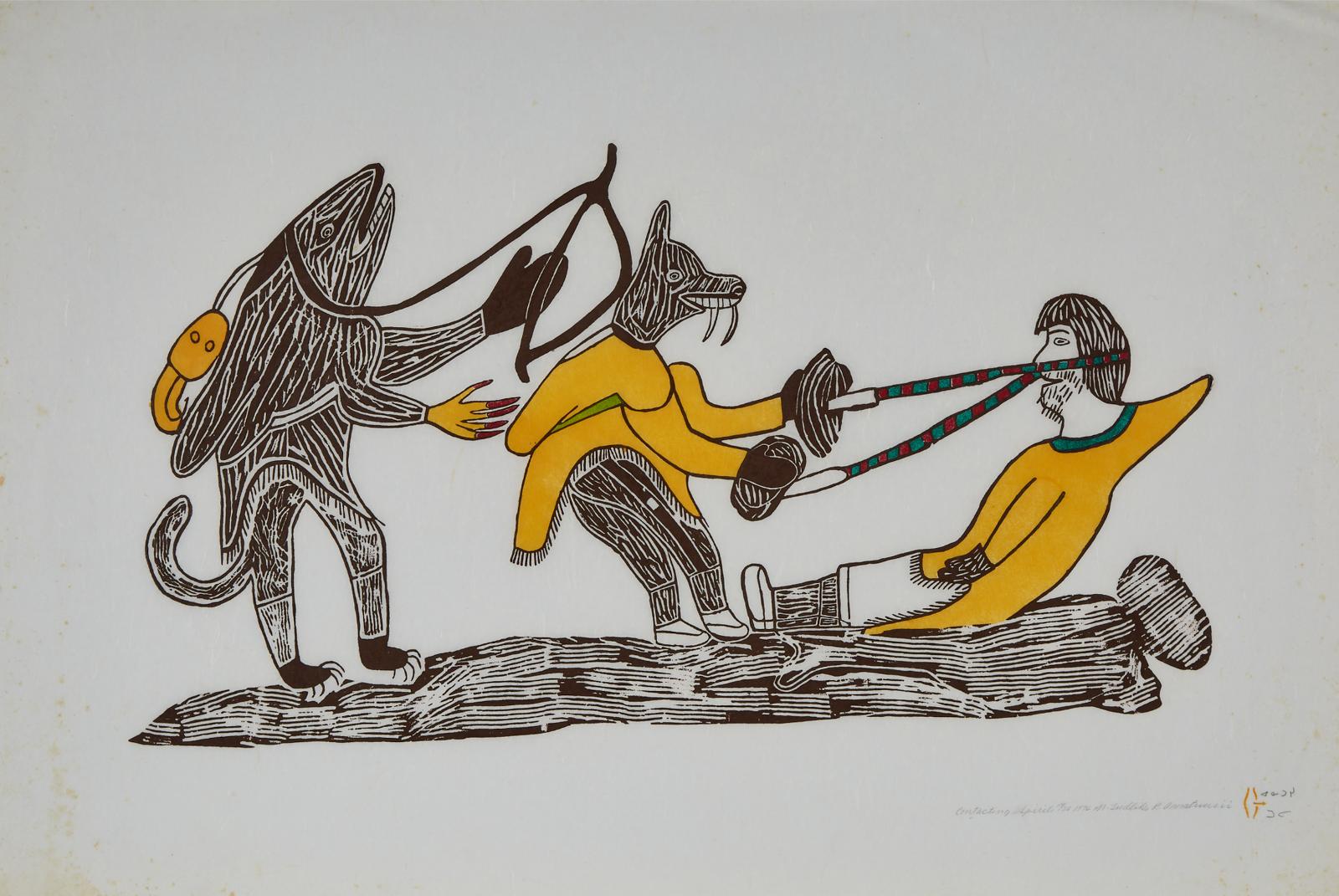 Ruth Annaqtuusi (Annuktoshe) Tulurialik (1934) - Contacting Spirits