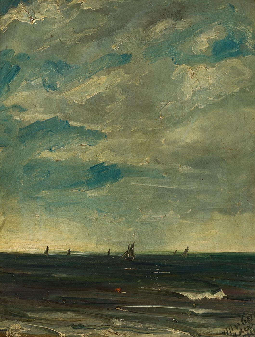 Michel van Gelder (1864-1929) - Sea Sketch