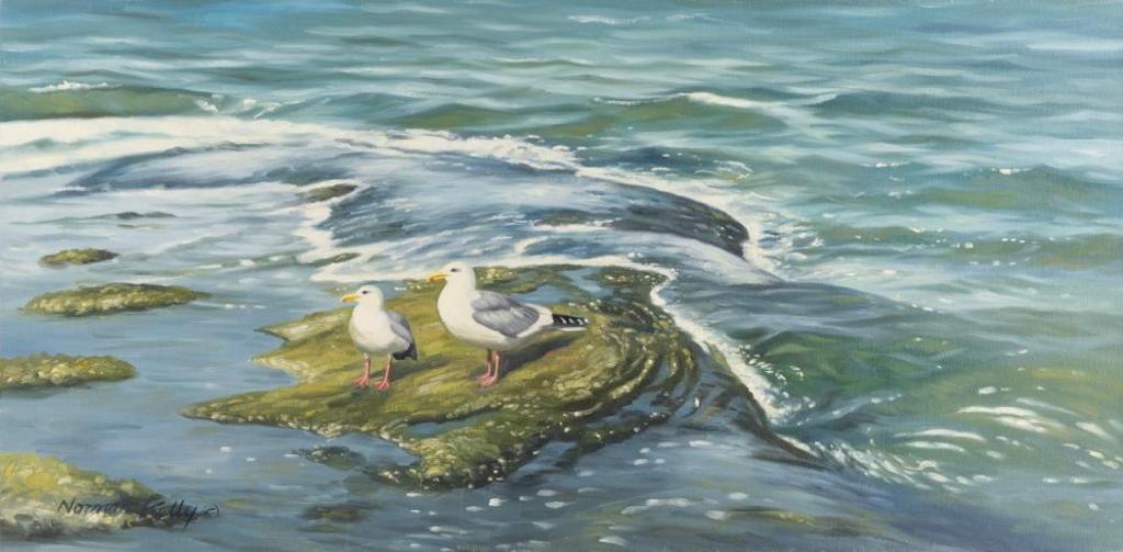 Norman Kelly (1939) - Gull Pair - English Bay