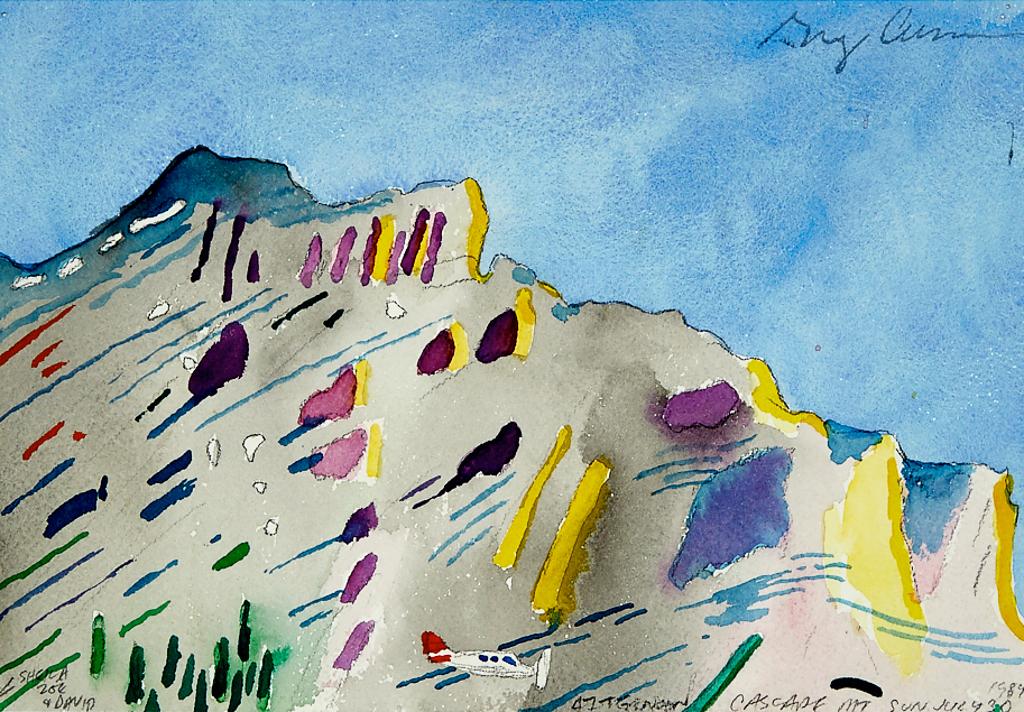 Gregory Richard Curnoe (1936-1992) - Cascade Mountain, 1989