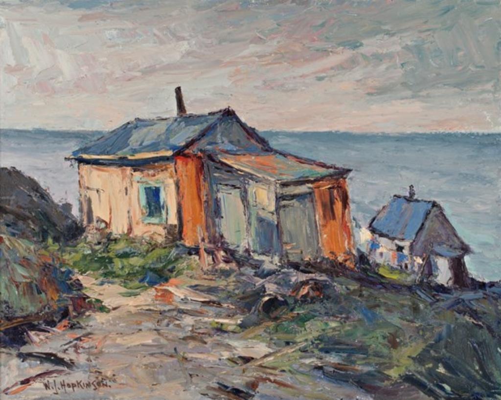 William John Hopkinson (1887-1970) - Fishermens Homes, Cape Breton