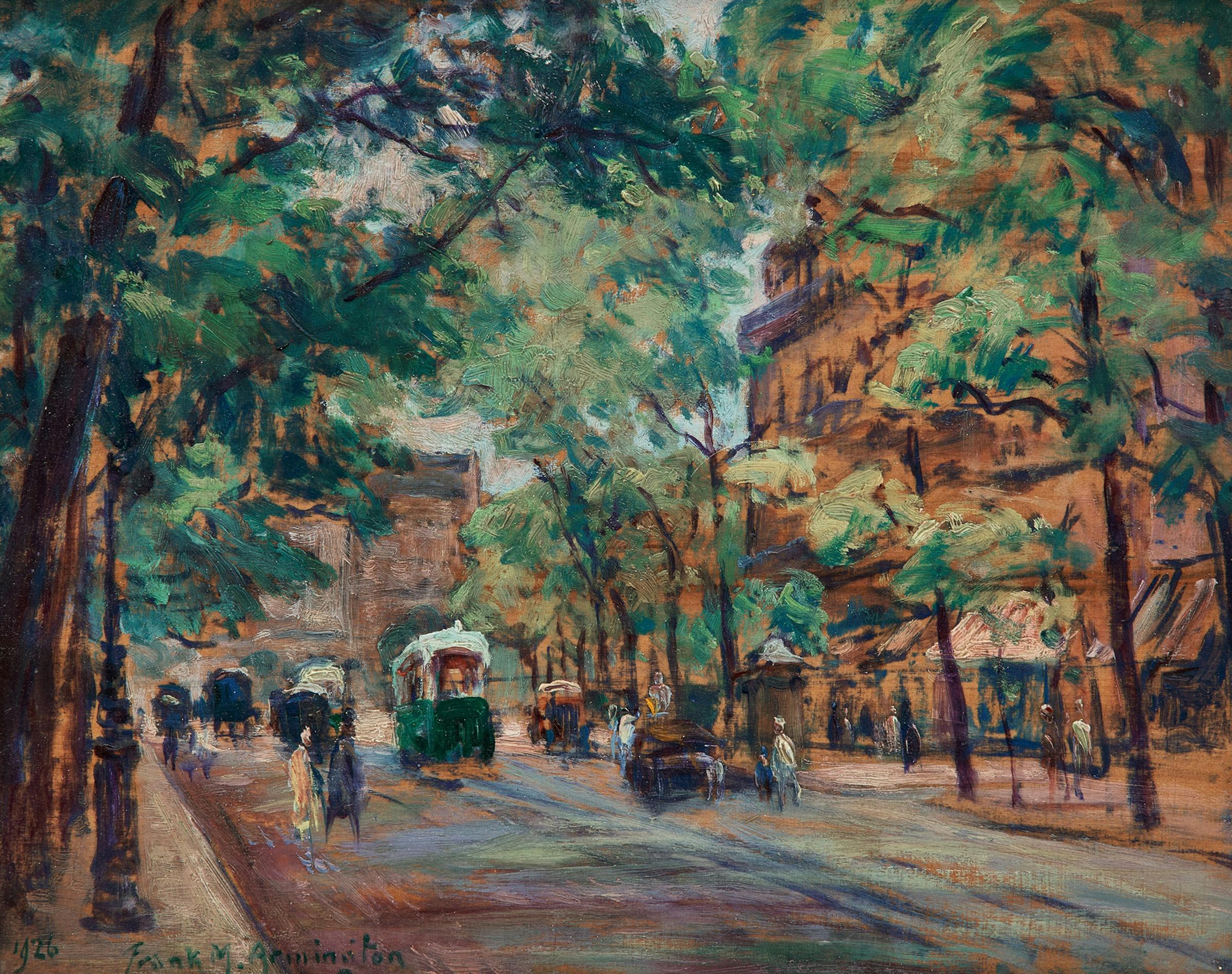Franklin Milton Armington (1876-1941) - Boulevard St. Michel, Paris