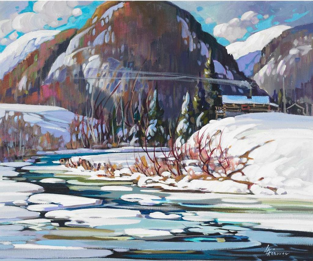 Louise Lecor Kirouac (1939) - Les Grands Massifs - Petit Saguenay, Qc