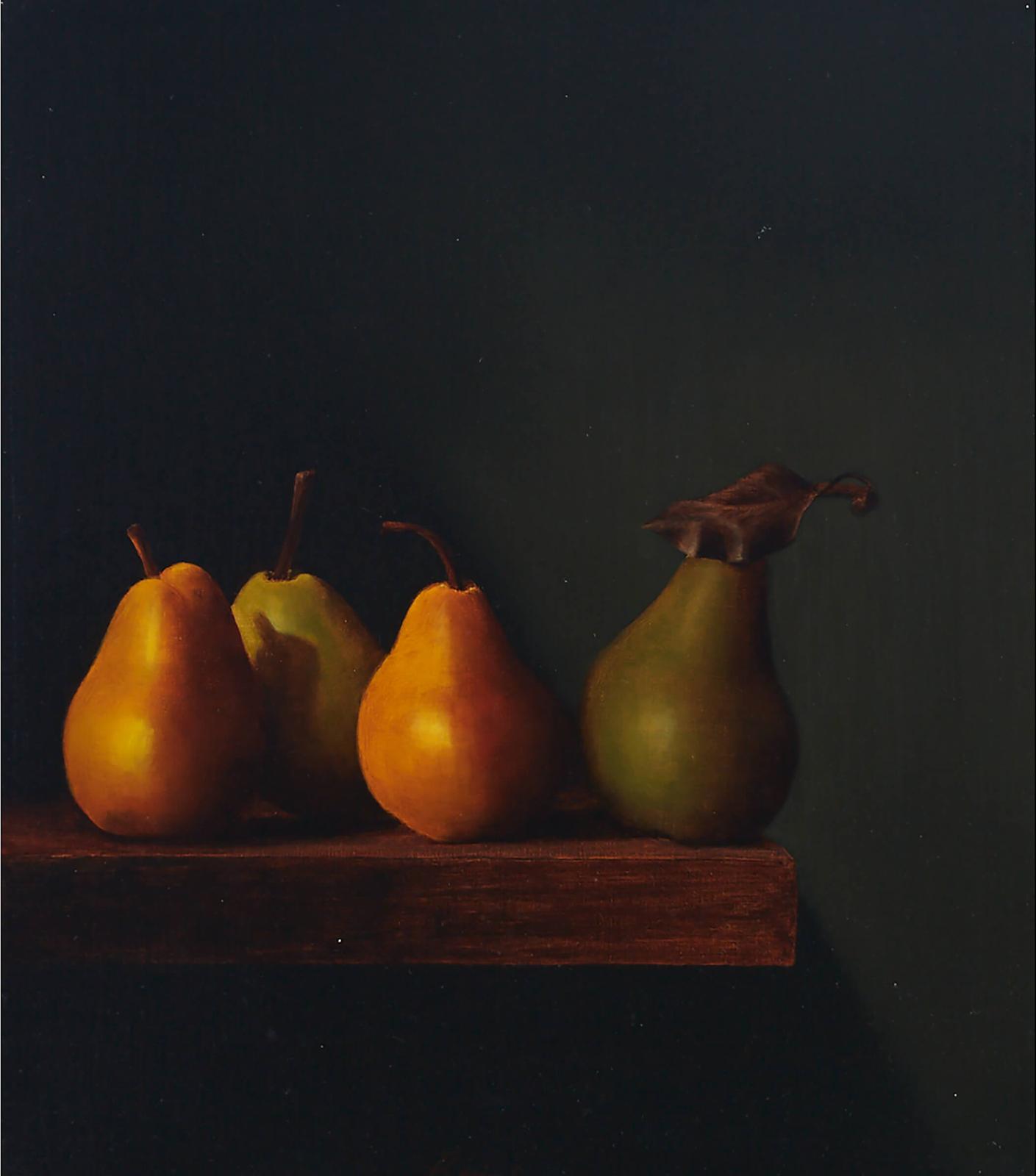 Malcolm Rains (1947) - Four Pears, February 1997