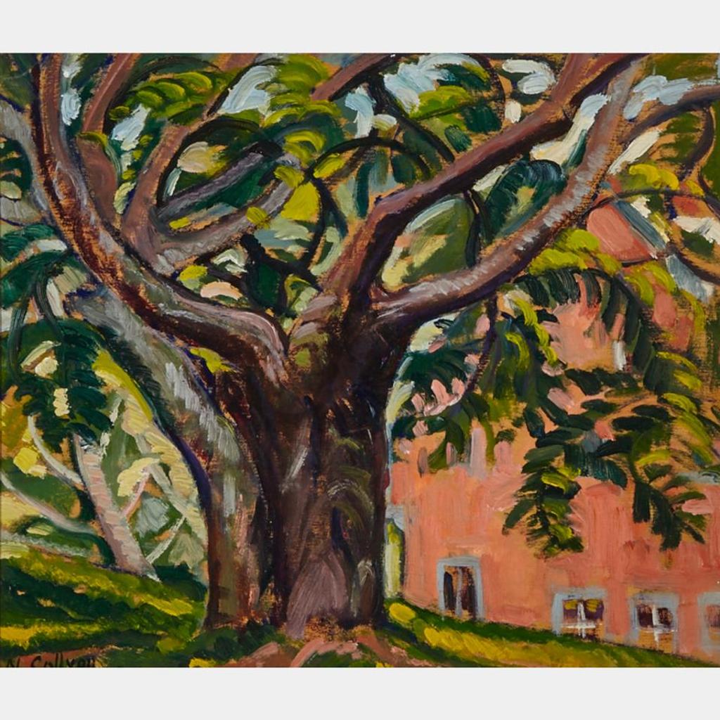 Nora Frances Elisabeth Collyer (1898-1979) - The Old Tree, Knowlton Landing, P.Q.