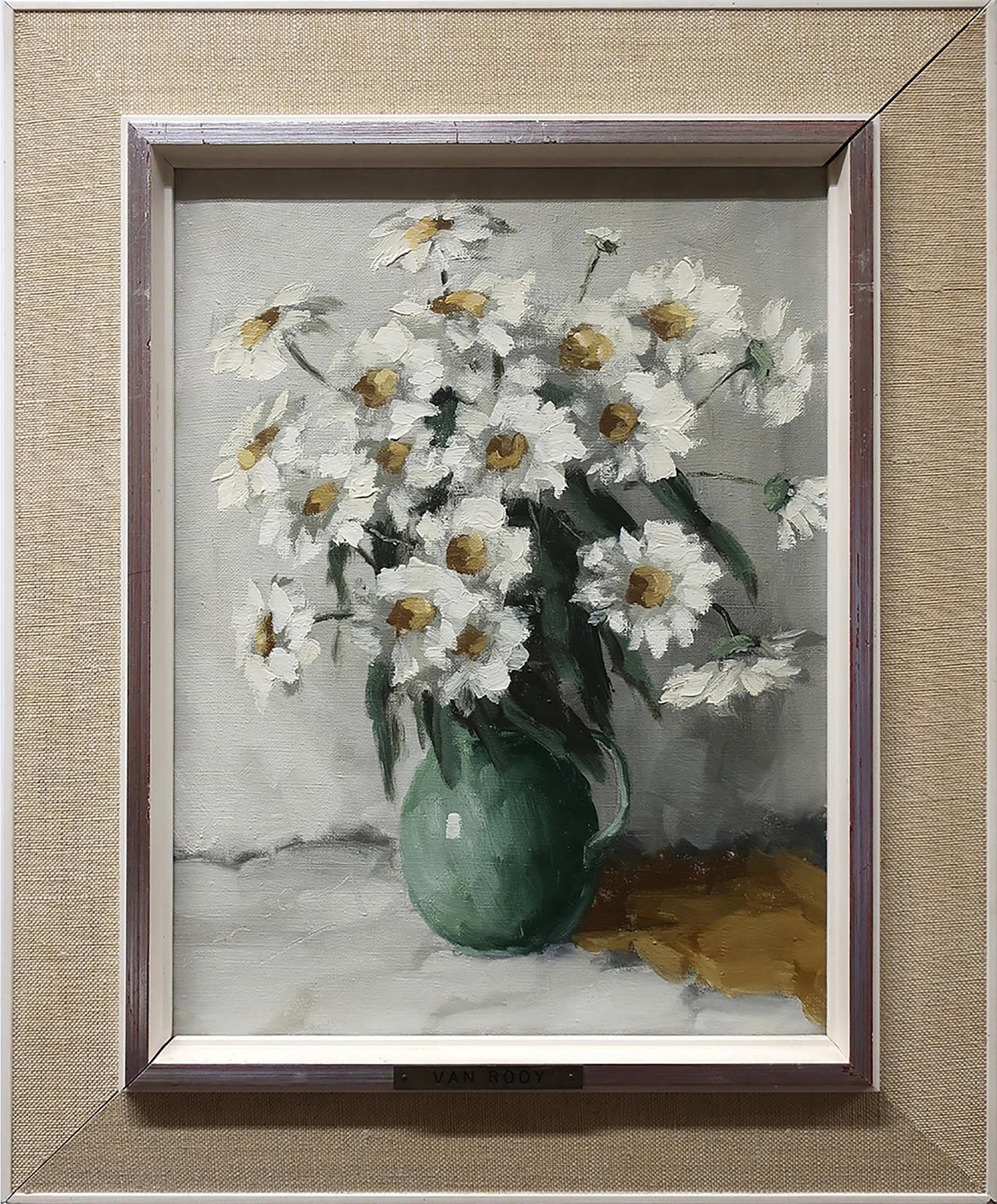 C.M. Van Rooy (1895) - Flowers In A Green Vase