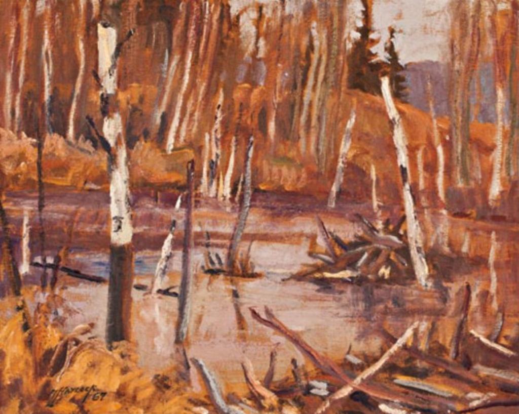 Maurice Hall Haycock (1900-1988) - Beaver Pond, Algonquin Park