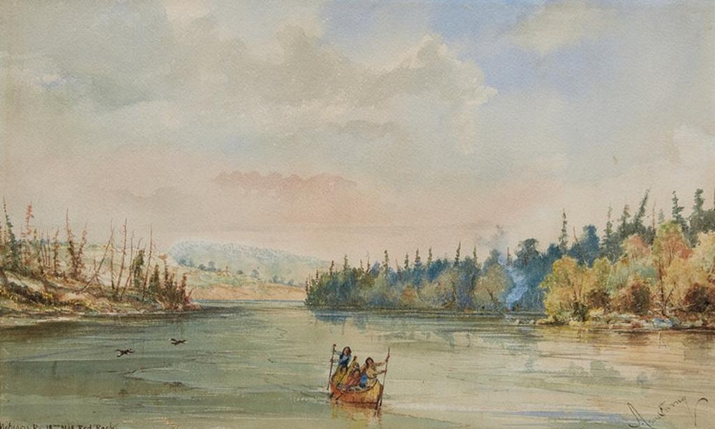 William Armstrong (1822-1914) - Nipigon River, 18 miles North of Red Rock