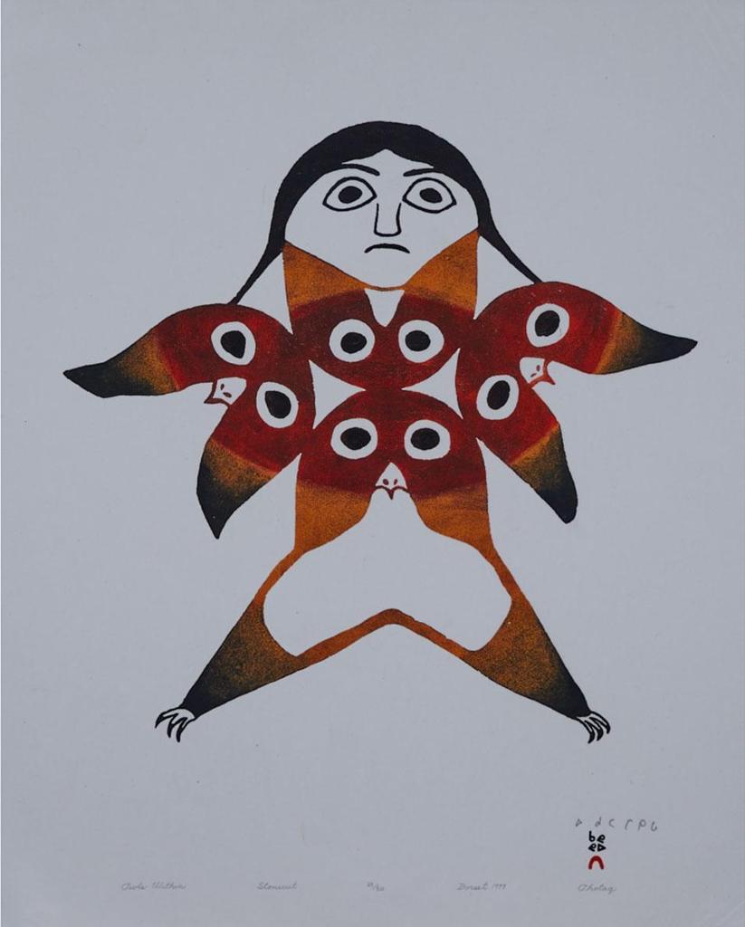 Ohotaq (Oqutaq) Mikkigak (1936-2014) - Owls Within