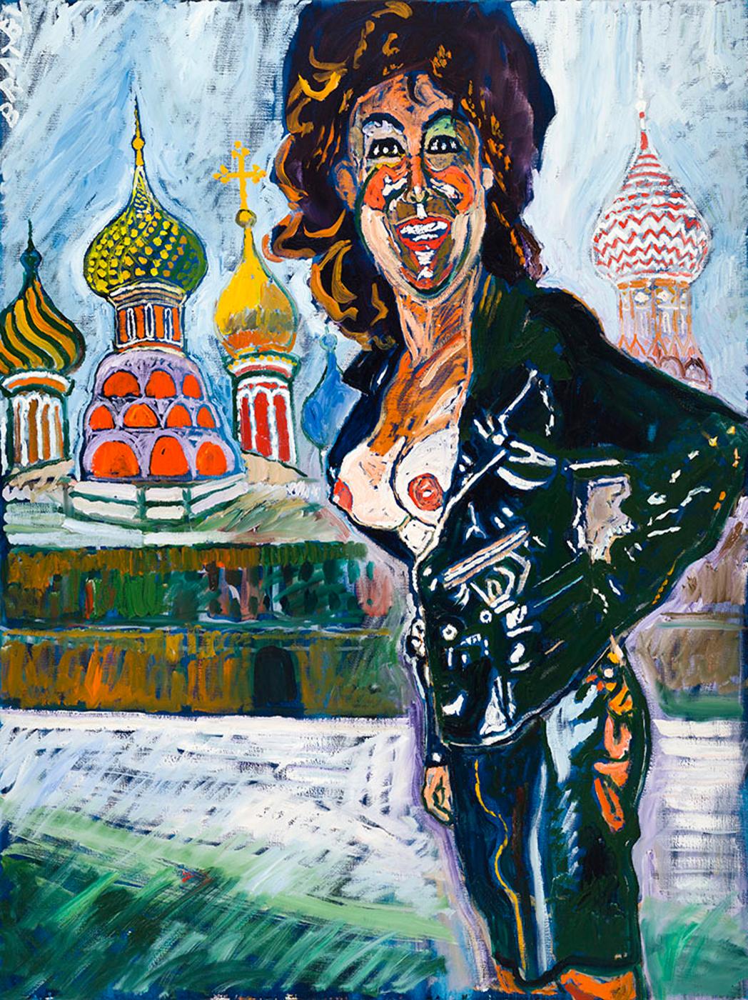 John Bratby (1928-1992) - Patti at St. Basil