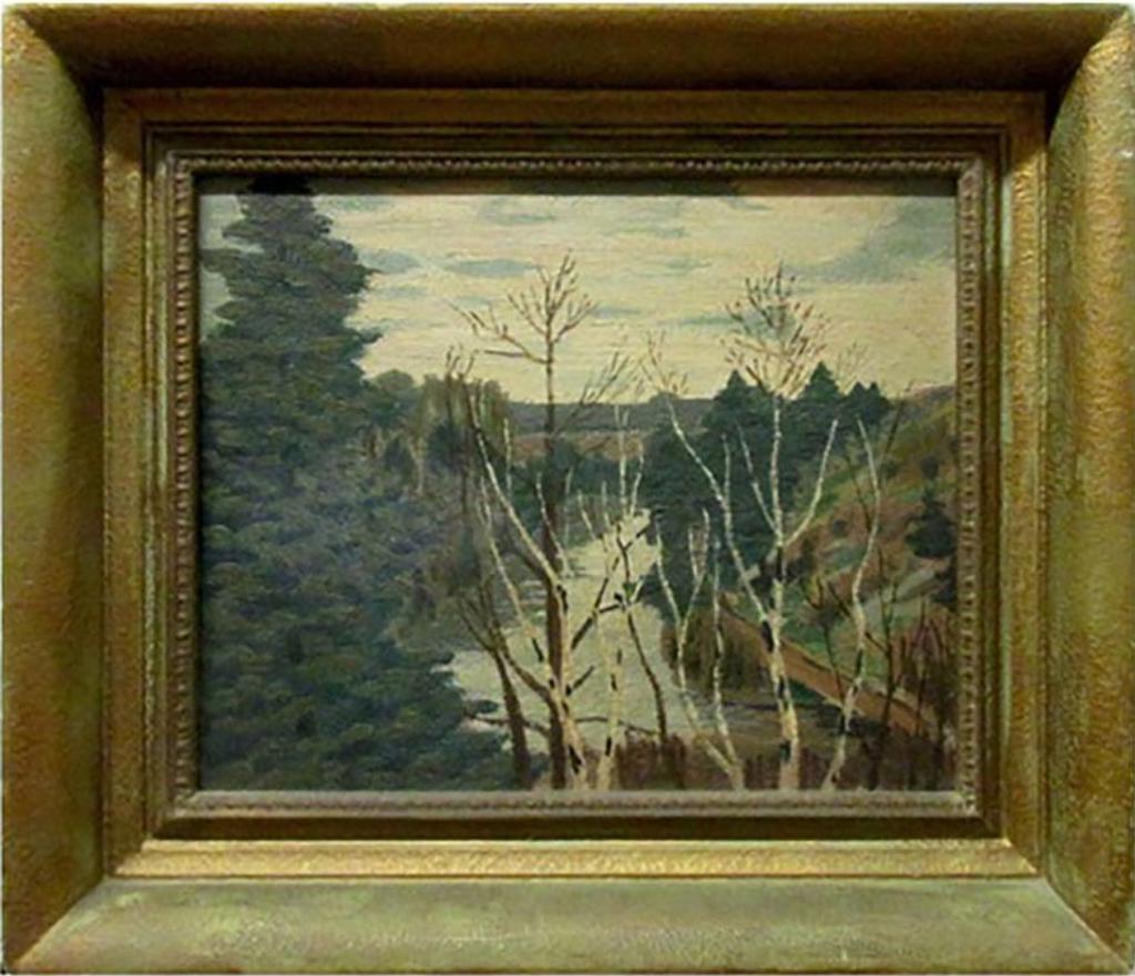 Fraser Thomson (1886-1967) - Muskoka River - Dull Day