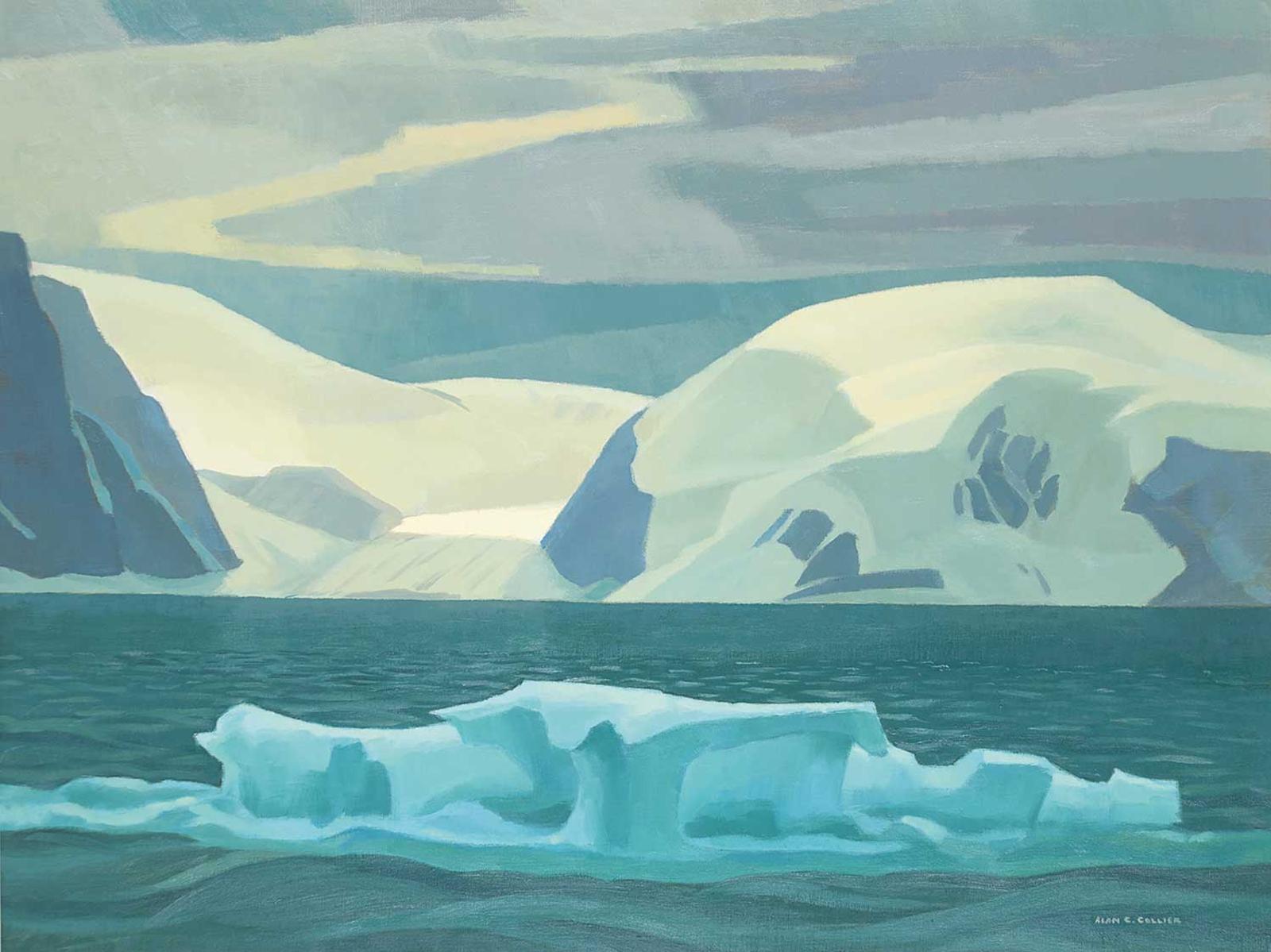 Alan Caswell Collier (1911-1990) - Devon Island Glacier - From Jones Sound