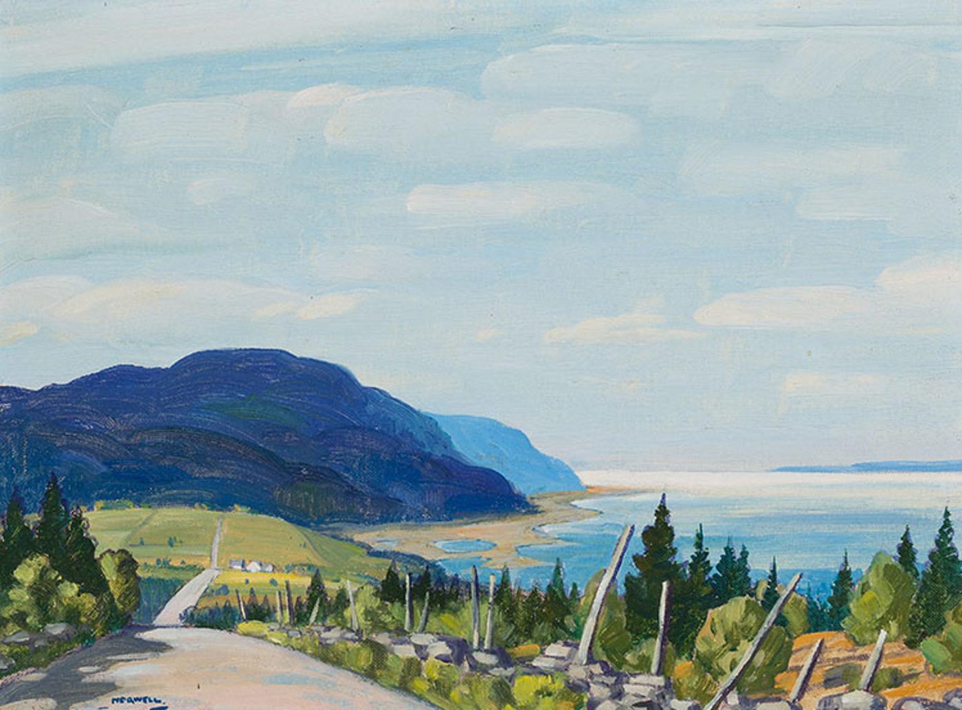 Graham Norble Norwell (1901-1967) - Lower St. Lawrence Baie St. Paul