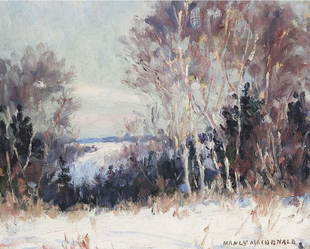Manly Edward MacDonald (1889-1971) - Winter Landscape Near Thornhill