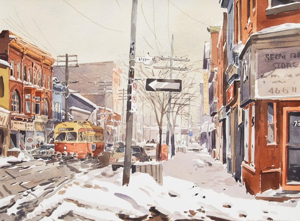 Arto Yuzbasiyan (1948) - Queen Street East, Toronto