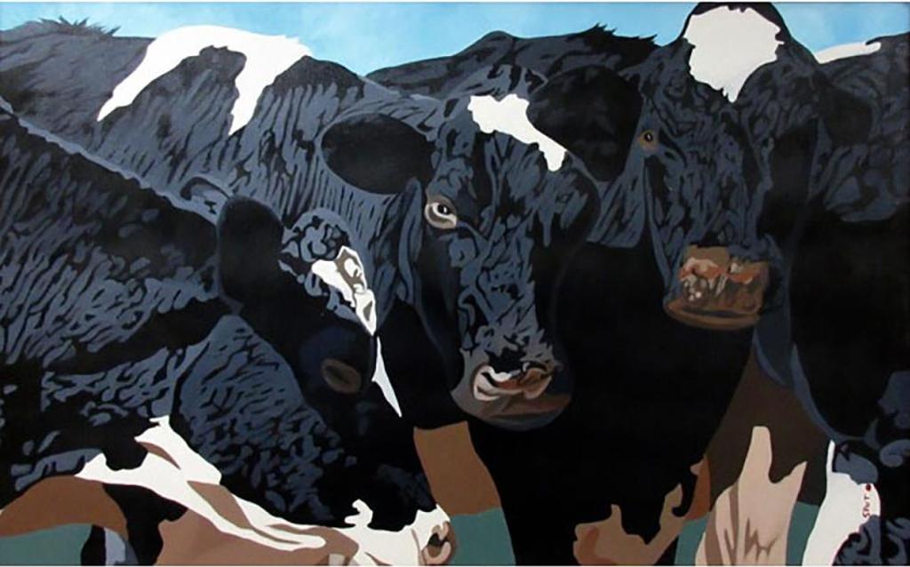 Kenneth (Ken) Michael Kirkby (1940-2023) - Untitled (Cows)