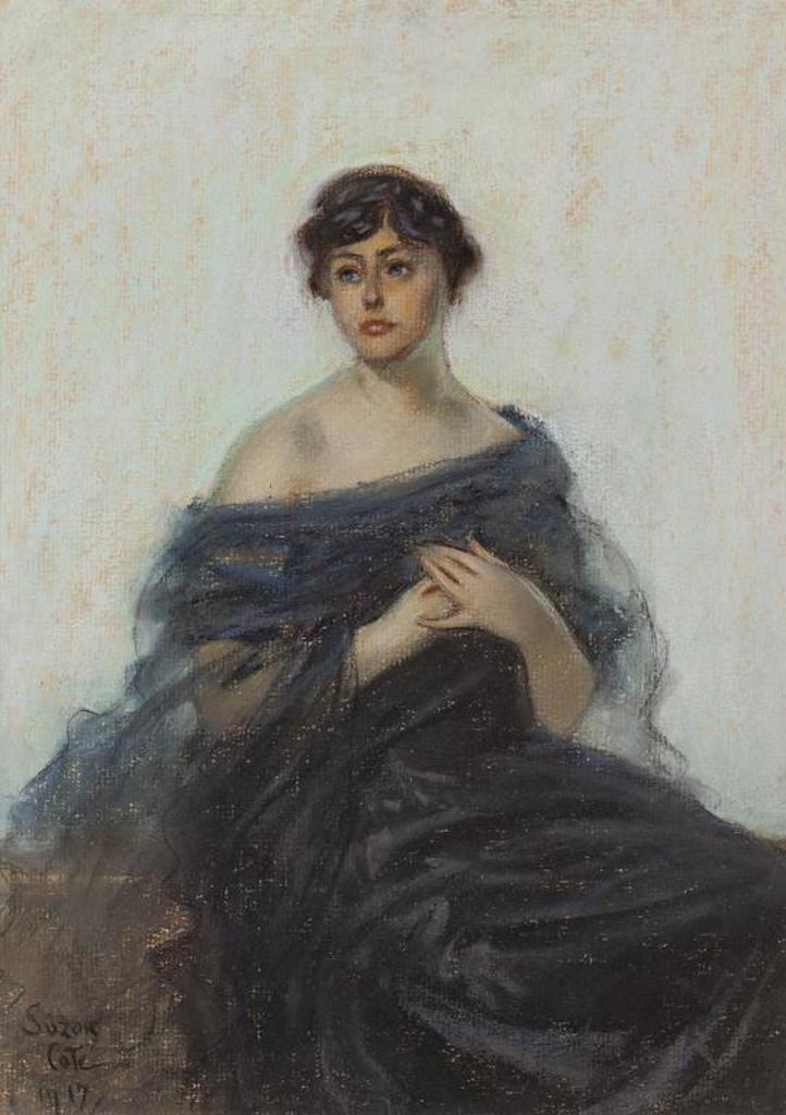 Marc-Aurèle de Foy Suzor-Coté (1869-1937) - Portrait of a Young Beauty