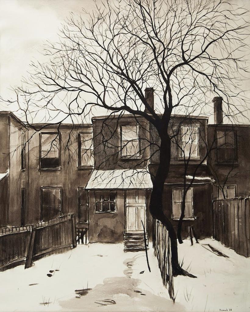 Albert Jacques Franck (1899-1973) - Backyard on Sherbourne