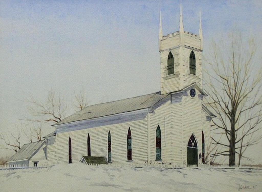 J. Webster - Anglican Church in Winter