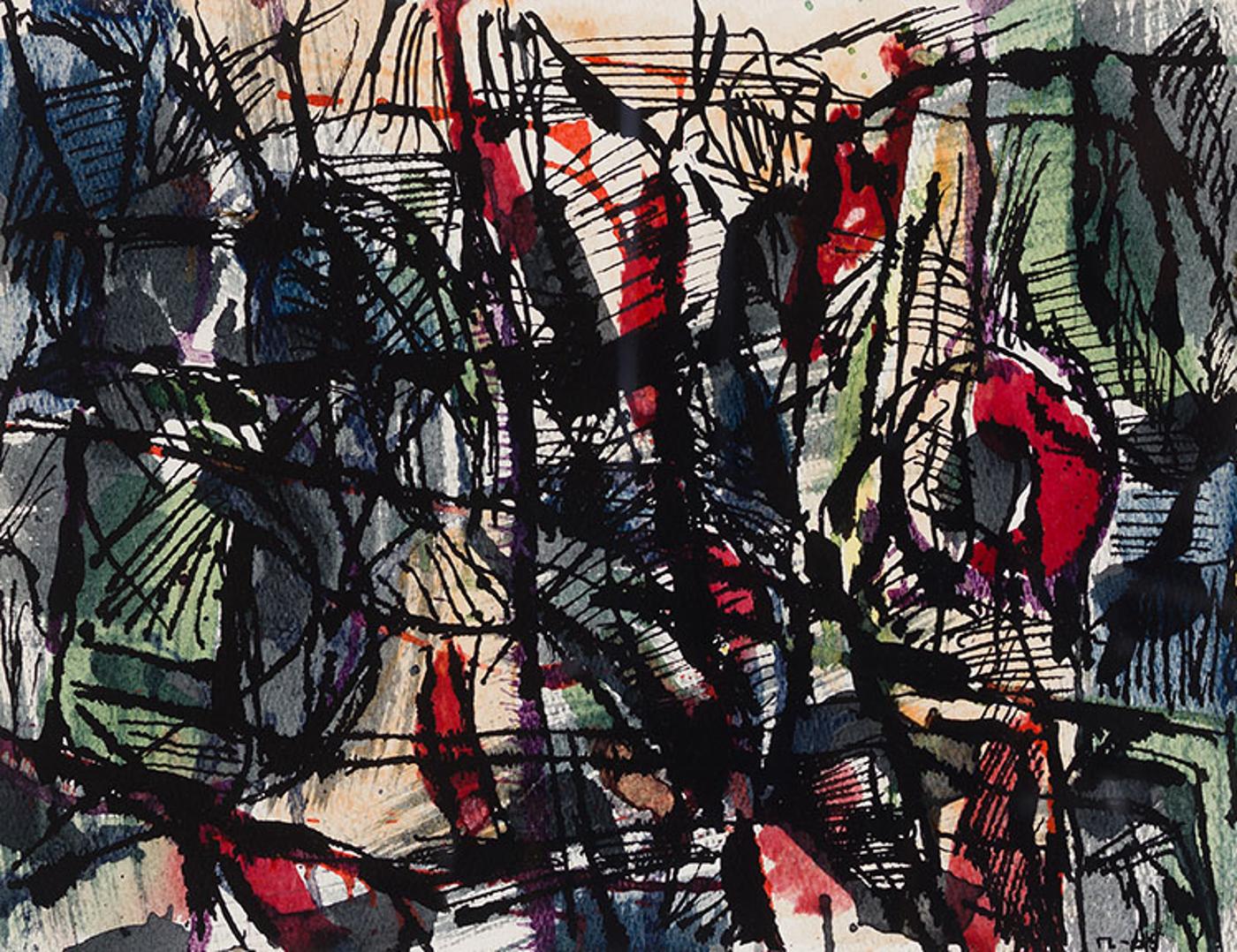 Jean-Paul Riopelle (1923-2002) - Superbagnères