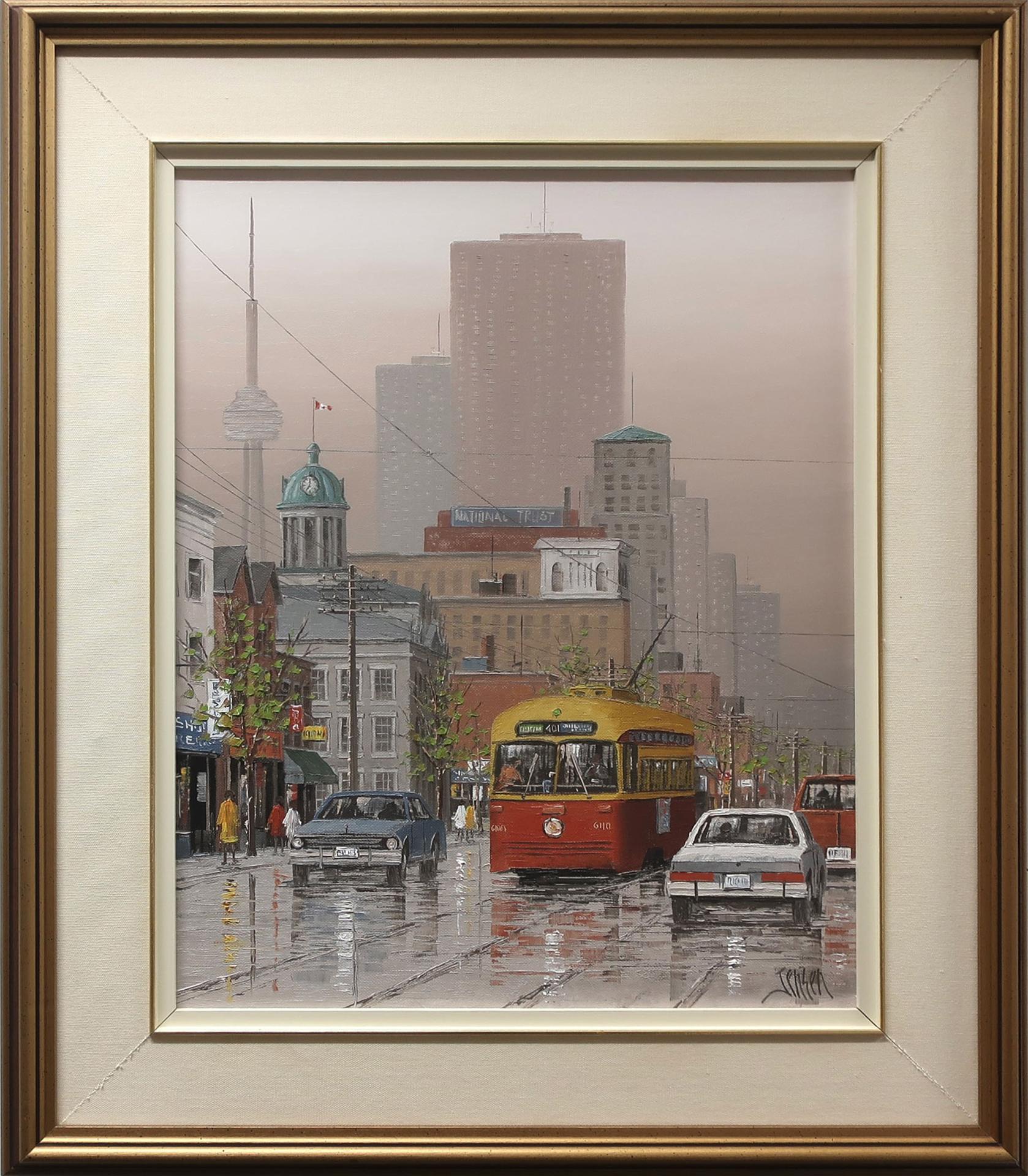 Ben Jensen - Untitled (Queen 401 Streetcar Passing By King And Jarvis St.)
