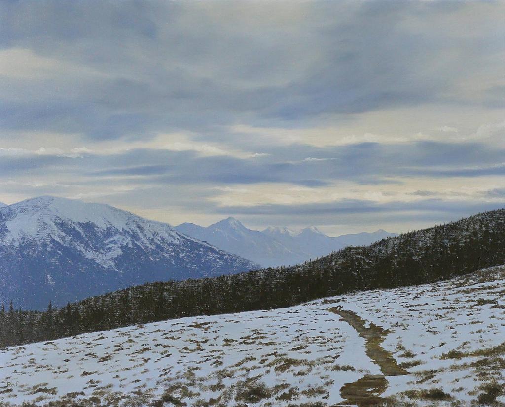 Ted Raftery (1938) - From The High Meadow, Mt. Edith Cavell; 1981