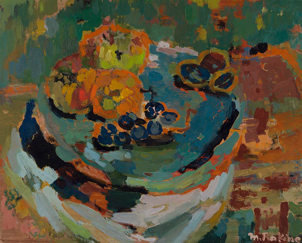 Marthe Rakine (1926-1996) - Fruits on a Bench