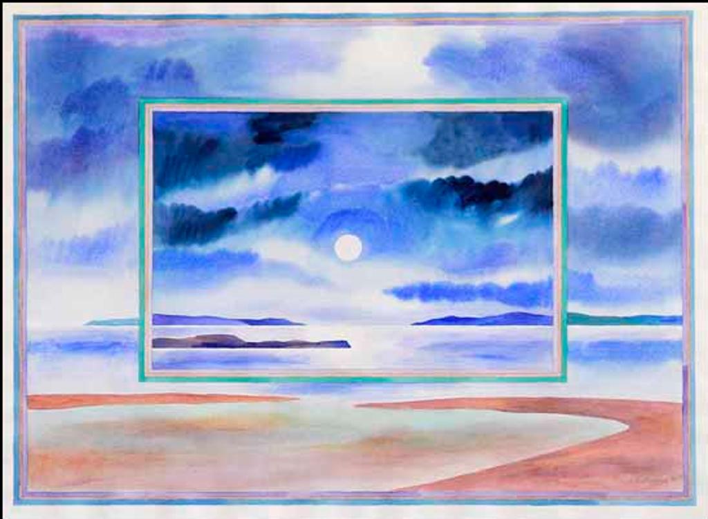 Gail Rutherford (1934) - PEI Night Sea (02770/2013-1455)