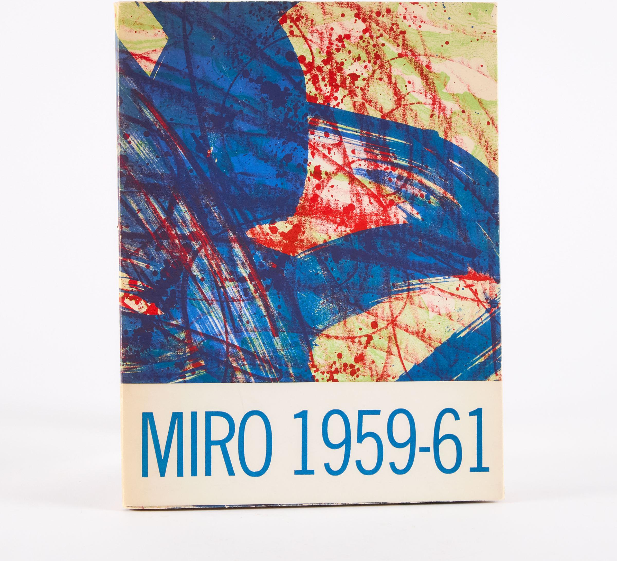 Joan Miró (1893-1983) - MIRÓ, 1959-61, 1961 [D. 292, M. 286, C. BOOKS 69]