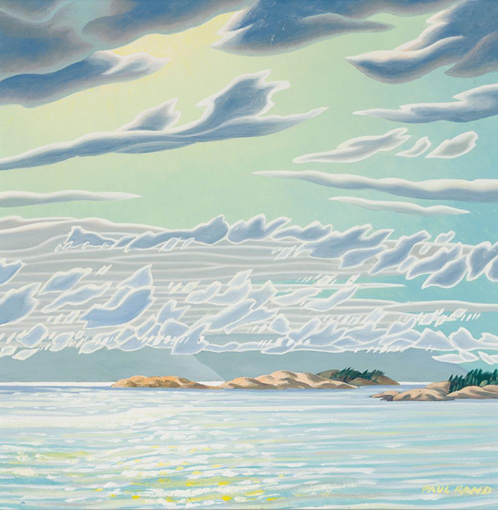 Paul Rand (1896-1970) - Afternoon, Pender Island (Sky)