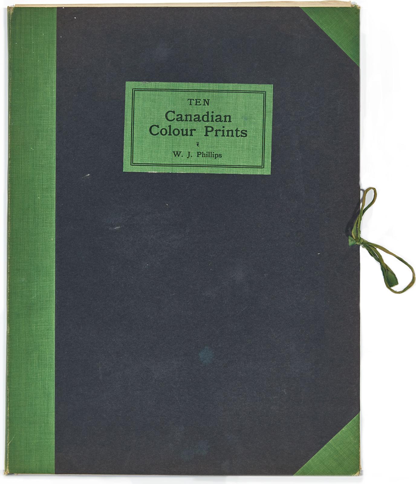 Walter Joseph (W.J.) Phillips (1884-1963) - Ten Canadian Colour Prints, 1927