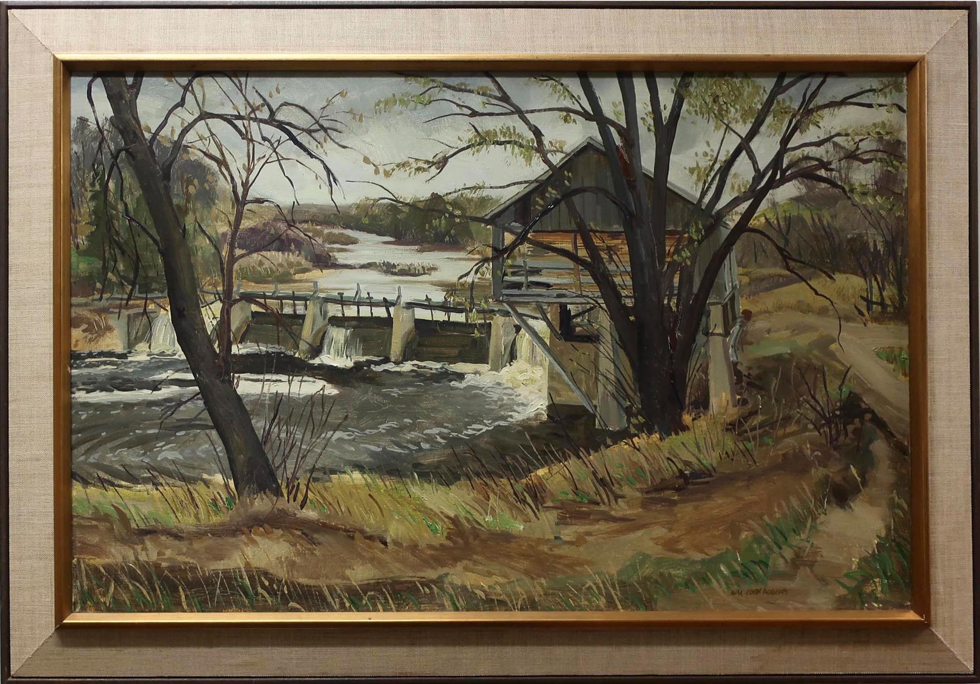 William Eden Roberts - Untitled (The Old Dam)