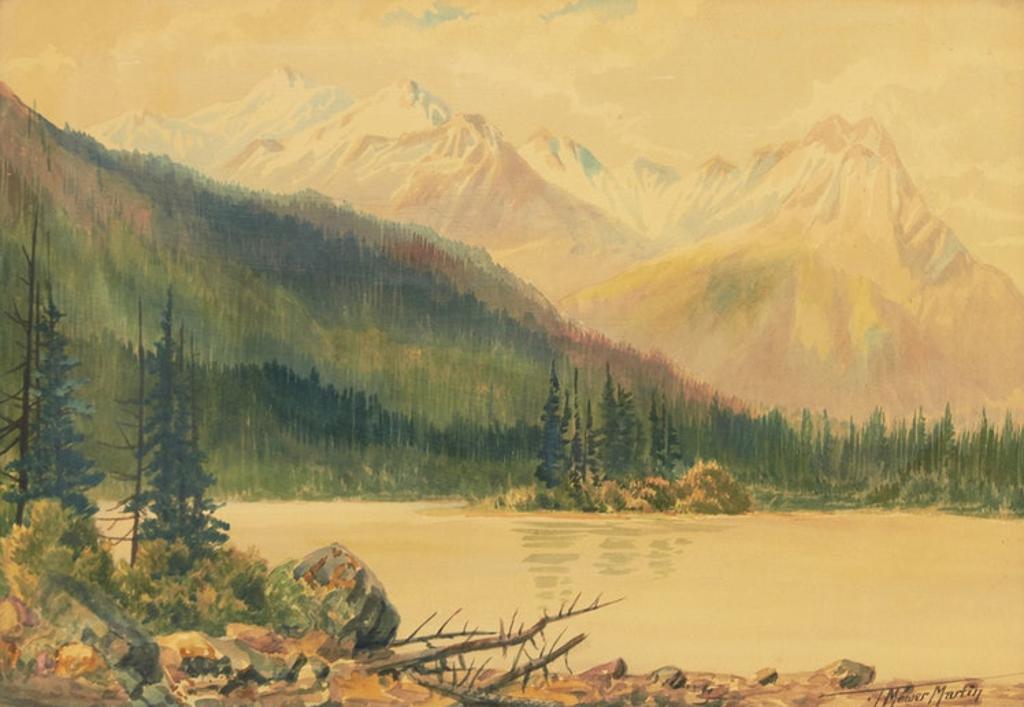 Thomas Mower Martin (1838-1934) - Western Landscape