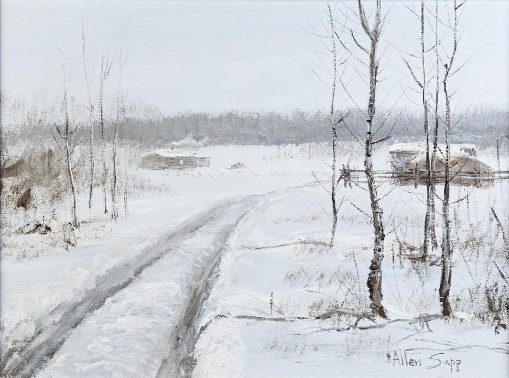 Allen Fredrick Sapp (1929-2015) - Smoke Coming Out Chimney