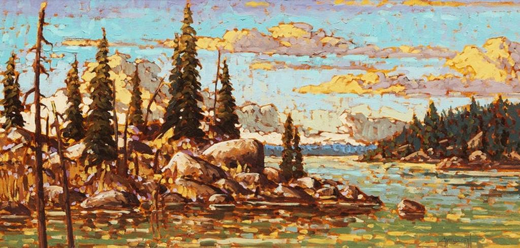 Rod Charlesworth (1955) - Golden Sky, N.W.T.
