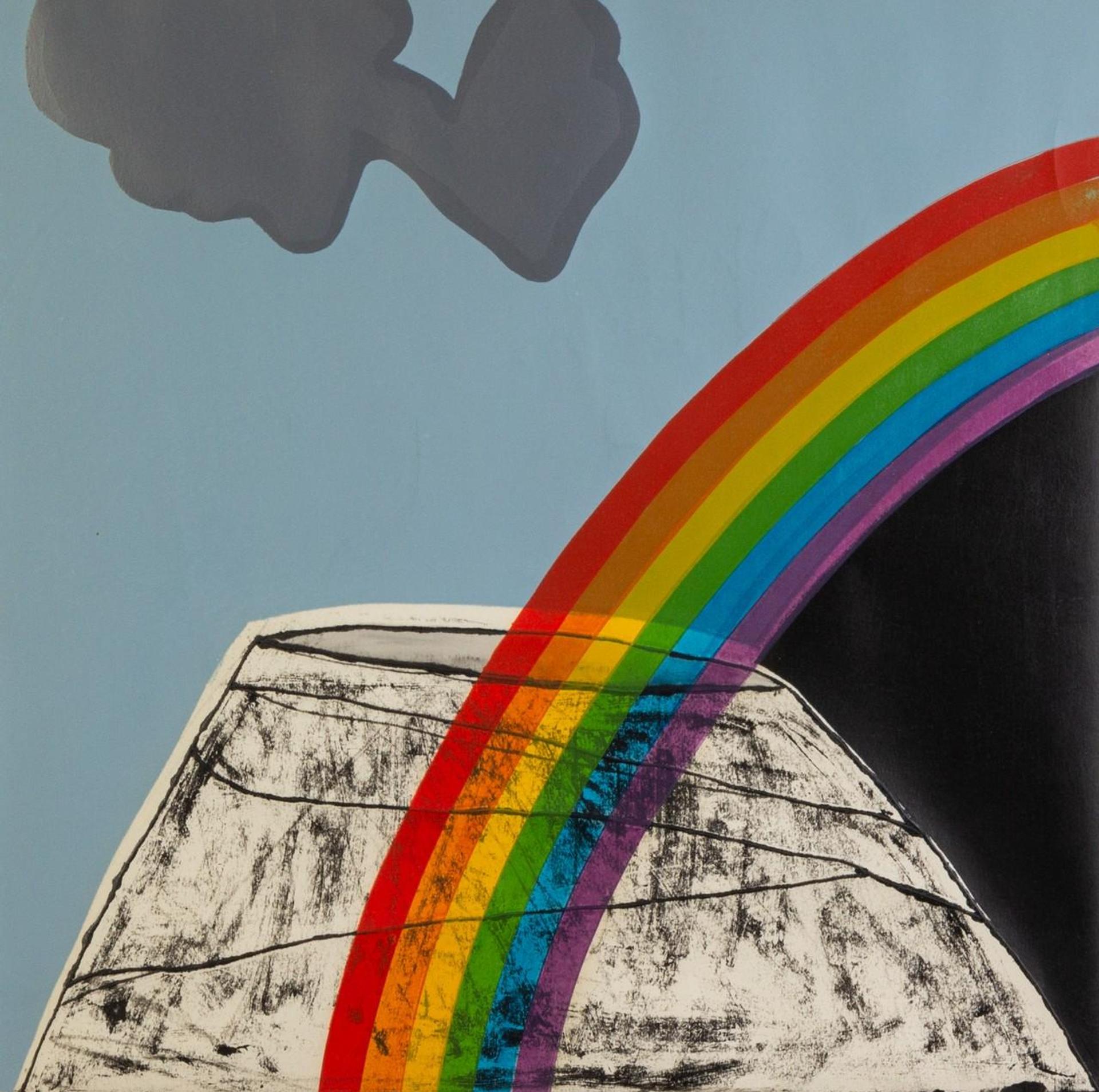 Pat Hanly (1932-2004) - Rainbow over Mt. Eden