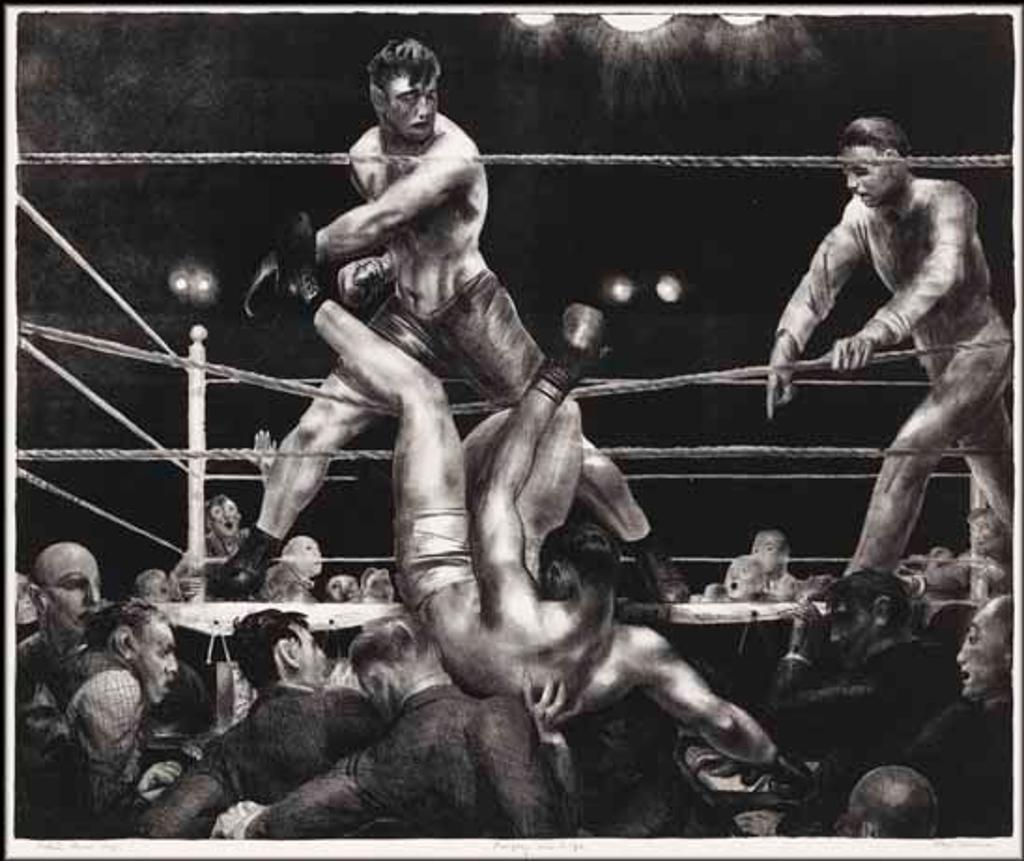 George Bellows (1882-1925) - Dempsey and Firpo