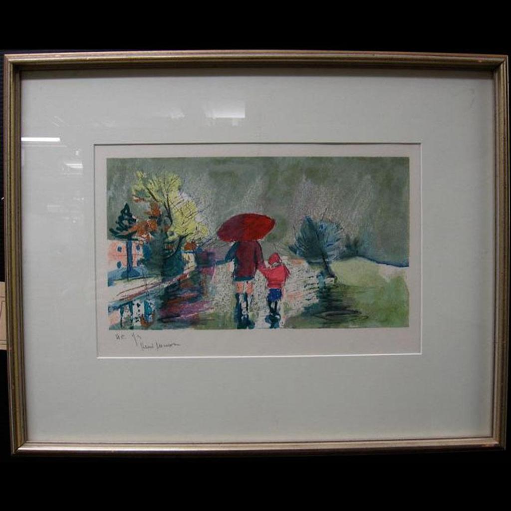 Henri Leopold Masson (1907-1996) - In The Rain