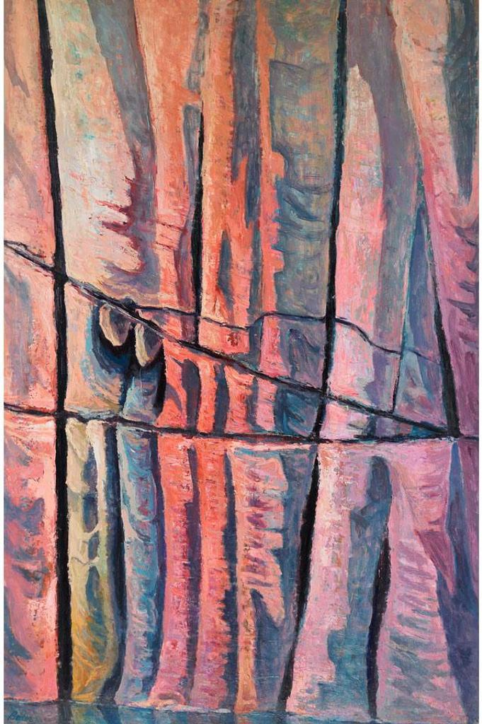 Jack Beder (1910-1987) - Canyon Wall, 1964